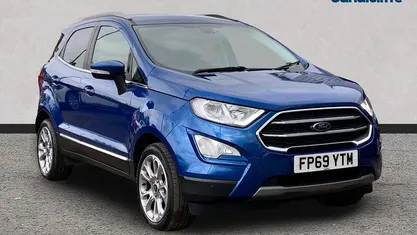 Used Ford Ecosport Titanium 125 HP (91 kW) 2022 Blue SUV
