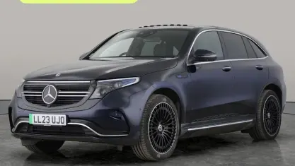 Used Mercedes EQC400 AMG Line Premium Plus 300 kW (408 HP) 2023 Blue SUV