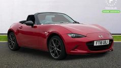 Red Used 2018 Mazda MX5 Cabriolet | £12,599 (Fair price)