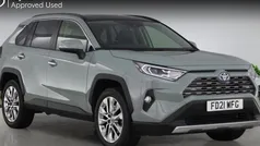 Green Used 2021 Toyota RAV4 Hybrid SUV | £26,695 (Fair price)