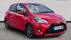 Red Used 2019 Toyota Yaris Hybrid Hatchback | £12,587 (Fair price)