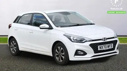 Używany Hyundai i20 SE 84 KM (61 kW) 2020 Biały Hatchback