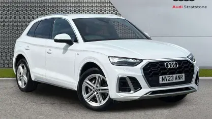 Used Audi Q5 S-Line 204 HP (150 kW) 2023 White SUV