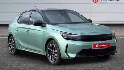 New Vauxhall Corsa S 101 HP (74 kW) 2025 Exclusive gloss metallic eucalyptus green Hatchback