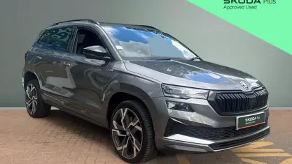 Used Skoda Karoq SportLine 150 HP (110 kW) 2024 Grey SUV