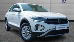White Used 2023 VW T-Roc Life SUV | £23,299 (Fair price)