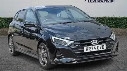 Used Hyundai i20 N Line 101 HP (74 kW) 2024 Phantom black Hatchback