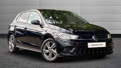 Black Used 2024 VW Polo R-line Hatchback | £19,395 (Fair price)