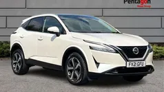 White Used 2021 Nissan Qashqai SUV | £18,995 (Fair price)