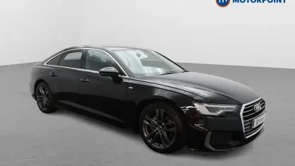 Used Audi A6 S-Line 204 HP (150 kW) 2021 Black Sedan