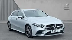 Silver Used 2021 Mercedes A220 AMG line Hatchback | £19,976 (Fair price)