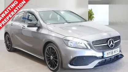 Used Mercedes A200 Executive 136 HP (100 kW) 2018 Grey Hatchback