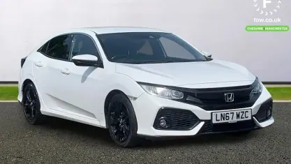 Used Honda Civic SR 129 HP (94 kW) 2017 White Hatchback