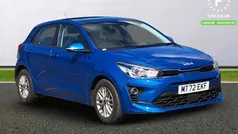 Blue Used 2022 Kia Rio 2 Hatchback | £13,199 (Fair price)