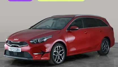 Used Kia Ceed Sportswagon 160 HP (117 kW) 2021 Red Estate