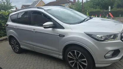 Used Ford Kuga ST-Line 150 HP (110 kW) 2018 Silver SUV