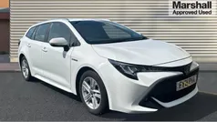 White Used 2021 Toyota Corolla Sport Estate | £15,672 (Fair price)