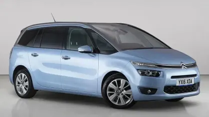 Used Citroën C4 SpaceTourer Exclusive 120 HP (88 kW) 2016 Blue MPV
