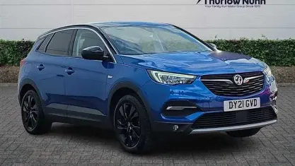 Used Vauxhall Grandland X SRi 131 HP (96 kW) 2021 Blue SUV