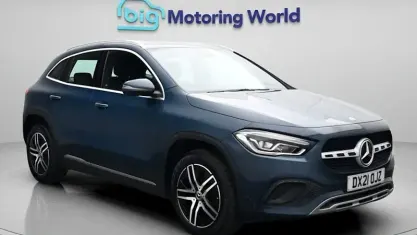 Used Mercedes GLA200 150 HP (110 kW) 2021 Blue SUV