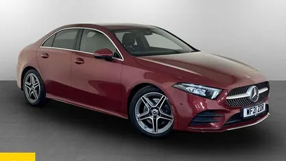 Used Mercedes A220 Executive 190 HP (139 kW) 2020 Red Sedan