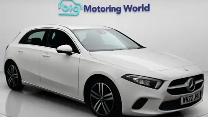 Used Mercedes A180 136 HP (100 kW) 2021 White Hatchback