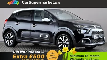 Used Citroën C3 PureTech 83 HP (61 kW) 2024 Black Hatchback