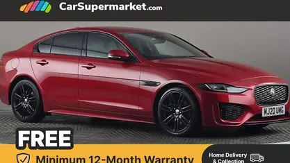 Used Jaguar XE R-Dynamic 249 HP (183 kW) 2020 Red Sedan