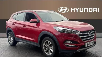Red Used 2018 Hyundai Tucson SE SUV | £9,555 (Fair price)