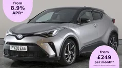 Silver Used 2020 Toyota C-HR SUV | £17,585 (Fair price)