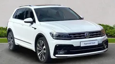 White Used 2019 VW Tiguan R-line SUV | £21,783 (Fair price)