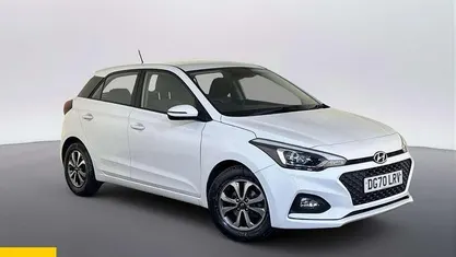 Używany Hyundai i20 Edition 84 KM (61 kW) 2020 Biały Hatchback