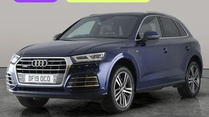 Used Audi Q5 S-Line 190 HP (139 kW) 2019 Blue SUV