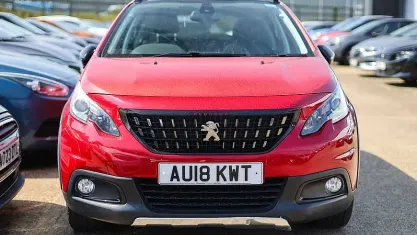 Used Peugeot 2008 GT-line 131 HP (96 kW) 2018 Red SUV
