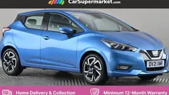 Blue Used 2021 Nissan Micra Acenta Hatchback | £10,876 (Fair price)