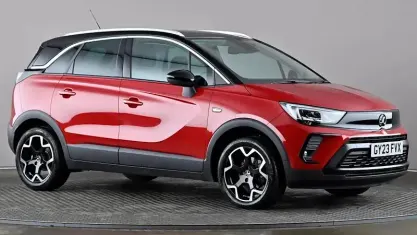 Begagnad Vauxhall Crossland Ultimate 131 HK (96 kW) 2023 Röd SUV