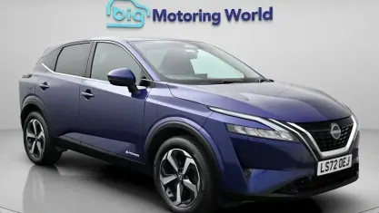 Używany Nissan Qashqai N-Connecta 190 KM (139 kW) 2022 Niebieski SUV