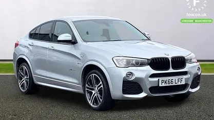 Silver Used 2016 BMW X4 M Sport SUV | £15,399 (Fair price)