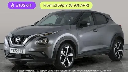 Grey Used 2022 Nissan Juke Tekna SUV | £13,176 (Fair price)