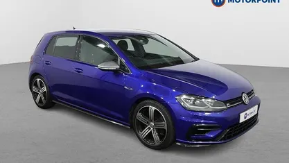 Blue Used 2020 VW Golf VII R Hatchback | £25,949 (Fair price)