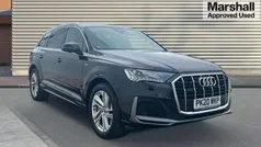 Black Used 2020 Audi Q7 S-Line SUV | £28,790 (Fair price)