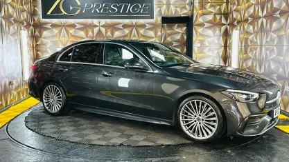 Used Mercedes C200 AMG line 204 HP (150 kW) 2022 Grey Sedan