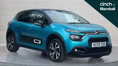 Blue Used 2021 Citroën C3 PureTech Hatchback | £11,506 (Fair price)