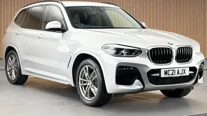 Used BMW X3 M Sport 184 HP (135 kW) 2021 White SUV