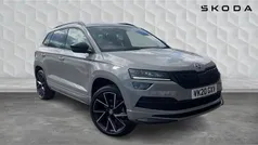 Meteor grey Used 2020 Skoda Karoq SportLine SUV | £23,000 (Fair price)