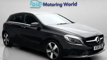 Used Mercedes A200 Sport Edition 136 HP (100 kW) 2018 Black Hatchback