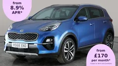 Blue Used 2019 Kia Sportage 4 SUV | £11,943 (Fair price)