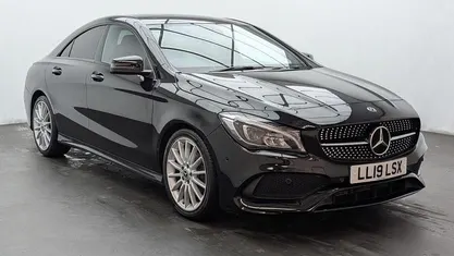 Black Used 2019 Mercedes CLA200 AMG line Sedan | £14,050 (Fair price)