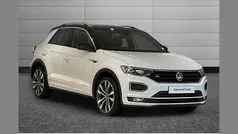 White Used 2021 VW T-Roc R-line SUV | £17,990 (Fair price)