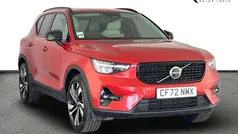 Fusion red Used 2022 Volvo XC40 Ultimate SUV | £32,995 (Fair price)